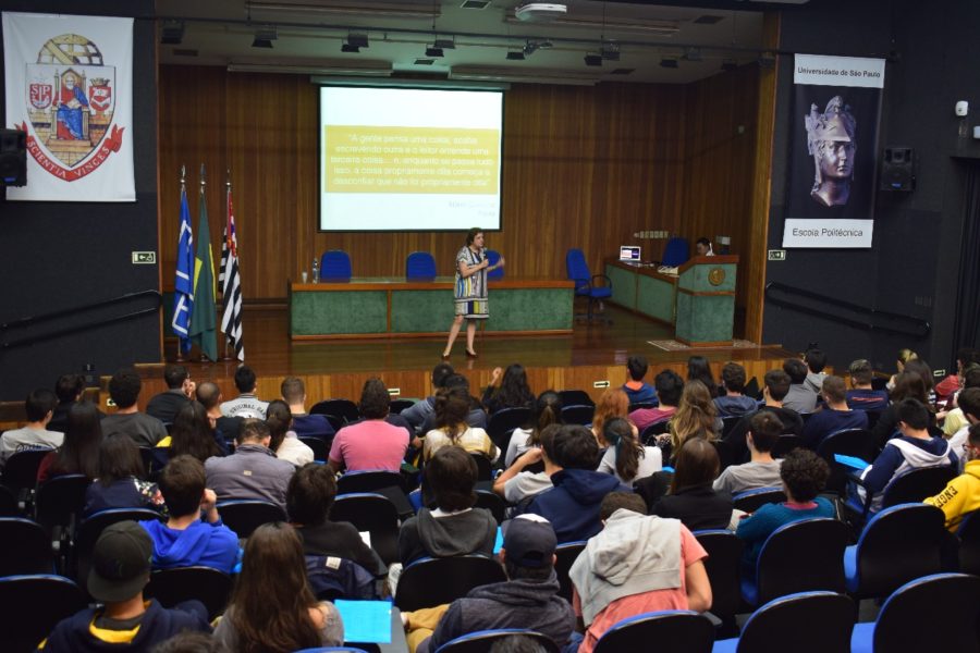 Leny Kyrillos participa da 26º Semana de Cultura Empresarial da Poli
